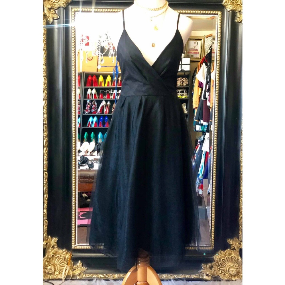 ❌SOLD❌ Black Tulle Mesh Dress